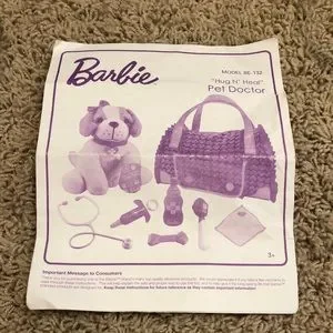 Barbie Toys Barbie Hug N Heal Pet Doctor Play Set Plush Puppy